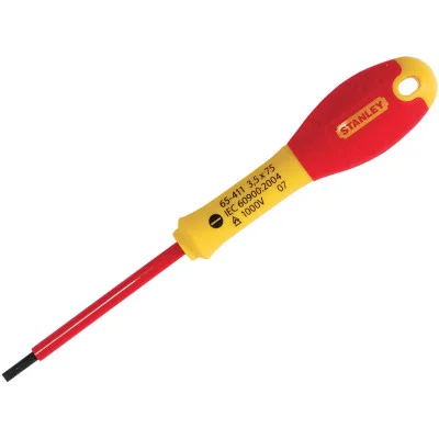 Stanley elektriko atsuktuvas VDE Fatmax 3,5x75 mm, 1000V