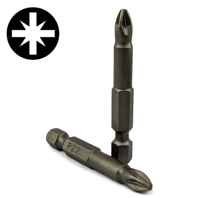 Specialist atsuktuvo antgaliai PZ2, 50 mm, 10 vnt.