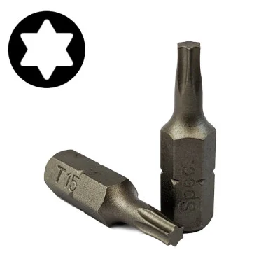 Specialist sukimo antgalis T15, 25 mm, 10 vnt.