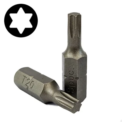 Specialist sukimo antgalis T20, 25 mm, 10 vnt.