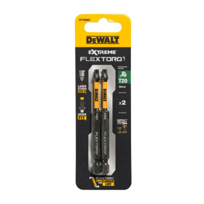 DeWalt sukimo antgalis FLEXTORQ T20 89 mm, 2 vnt.