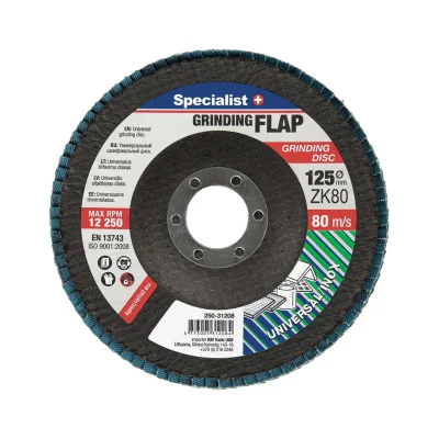 Lapel. šlif.disk. „Specialist+" 125 ZK80