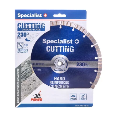Specialist pjovimo diskas 230x10x22.23, 11/2-1230