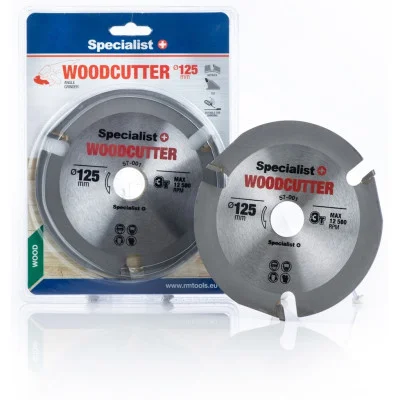 Pjovimo diskas WOOD CUTTER 125 x 22 mm