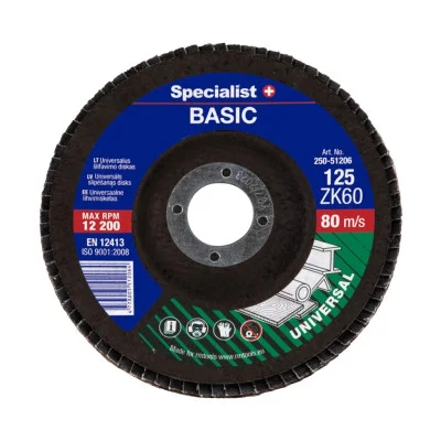 Lap. šlif. diskas BASIC 125 ZK60