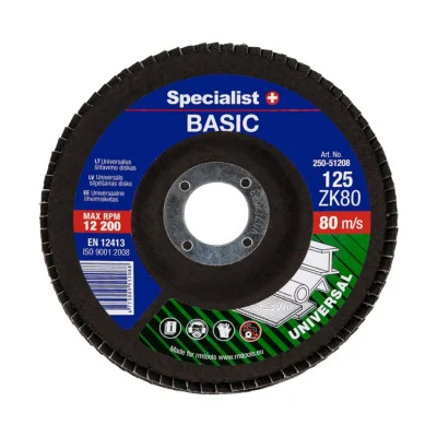 Lap. šlif. diskas BASIC 125 ZK80
