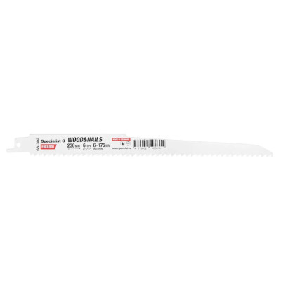 Ties. pj. „Specialist+" med. su vin. 230 mm 6TPI