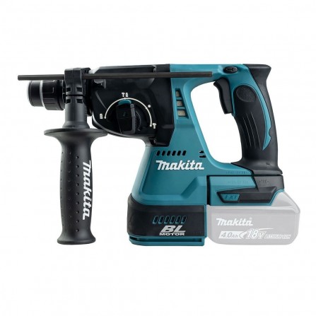 Akumuliatorinis perforatorius Makita DHR242Z, 18 V, 2 J, SDS-plus