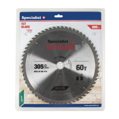 Specialist pjovimo diskas 305x60, 51/1-30560