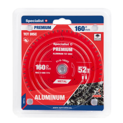 Specialist pjovimo diskas 160x52, 51/6-16052