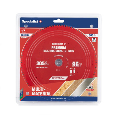 Specialist pjovimo diskas 305x96, 51/8-30596