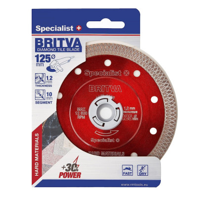 Specialist pjovimo diskas 125x1.2x22, 11/2-4125