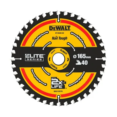 DeWalt pjovimo diskas 165x20, 40T