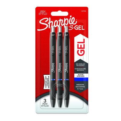 Sharpie rašiklis 3 vnt mėlynas 09-2137256