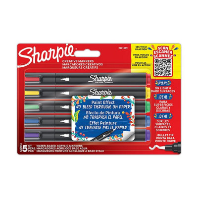 Sharpie markerių rinkinys 5 vnt 09-2201069