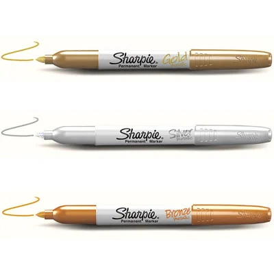 Sharpie markeris auksinė METALLIC 09-1986006