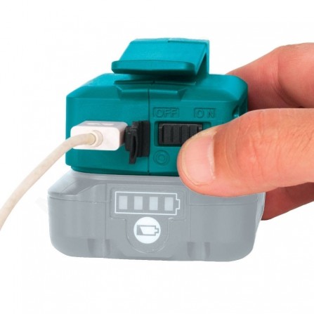 Akumuliatorių adapteris Makita SEAADP06, 10,8 V, USB