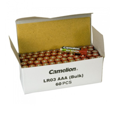 Camelion šarminės baterijos AAA LR03 60 vnt.