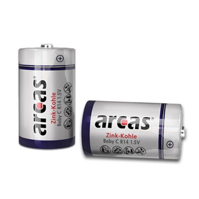 Arcas elementai C R14 44/5-011 1,5 V 2 vnt.