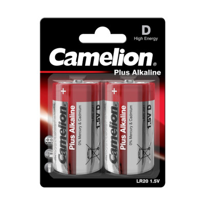 Camelion elementai Alkaline LR20-BP2 44/1-LR20BP2 D 2 vnt.