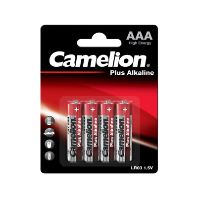 Camelion elementai alkaline LR03-BP4 44/1-LR03BP4 AAA 4 vnt.