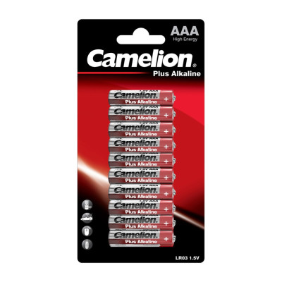 Camelion elementai alkaline LR03-B10 44/1-LR3SP10 AAA 10 vnt.
