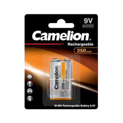 Camelion įkraunamas elementas Krona 44/2-1810 9V 250 mAh 1 vnt.