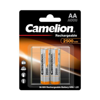 Camelion įkraunami elementai NH-AA2500BP2 44/2-002 AA 2500 mAh 2 vnt.
