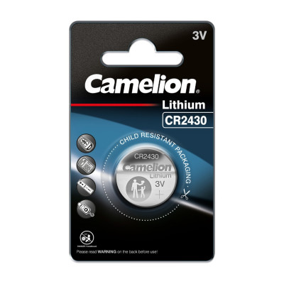 Camelion mikro ličio elementas CR2430 44/3-CR2430 3 V 1 vnt.