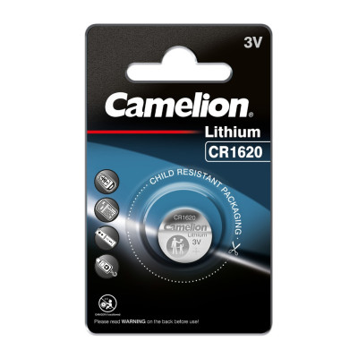 Camelion mikro ličio elementas CR1620 44/3-CR1620 3 V 1 vnt.