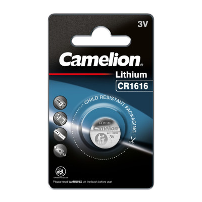 Camelion mikro ličio elementas CR1616 44/3-CR1616 3 V 1 vnt.