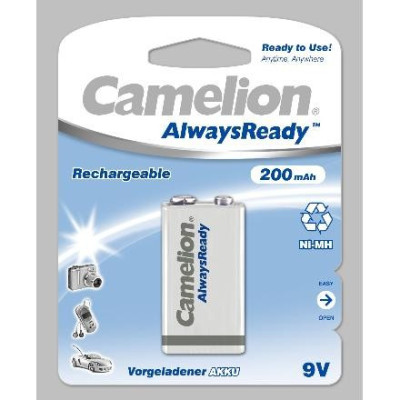 Camelion įkraunamas elementas Krona 44/2-008 9V 200 mAh 1 vnt.
