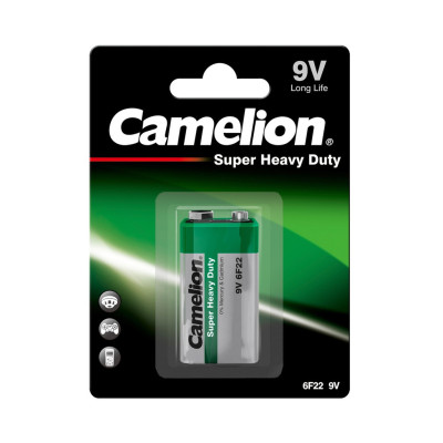 Camelion anglies-cinko elementai 6F22 44/1-6341 Krona 9V 1 vnt.