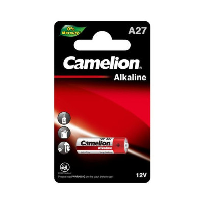 Camelion mikro elementai be gyvsidabrio A27 44/1-A27 12V 1 vnt.