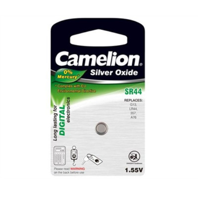 Camelion mikro elementai be gyvsidabrio SR54/G10 44/3-173408 1.55V 1 vnt.