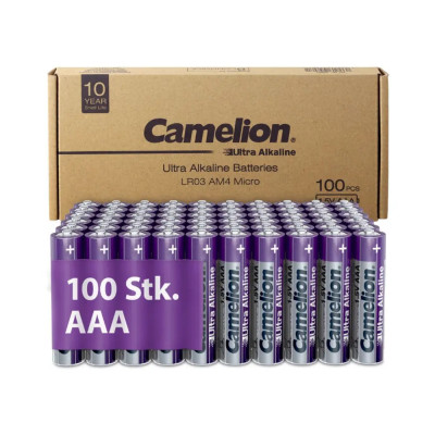 Camelion Ultra Alkaline elementai AAA 44/1-AAAB100 1.5V 100 vnt.