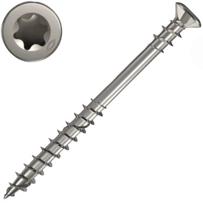Fischer medsraigčiai terasoms FPF-ST A2P 61-660618 5,5 x 80 A2 200 vnt.