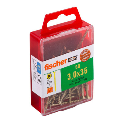 Fischer medsraigčiai FPF-SZ 61-653978 6 x 60 YZ 10 vnt.