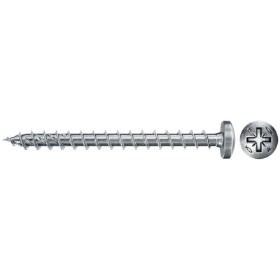 Fischer medsraigčiai pusapvale galva FPF II PZF 61-670244 4,0 x 30 200 vnt.