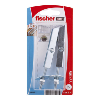 Fischer metalinis laikiklis ertmėse VVR M5 61-15027B 2 vnt.