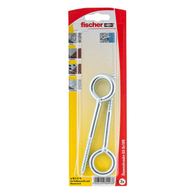Fischer smeigės su kilpa 8x80 mm 2 vnt.