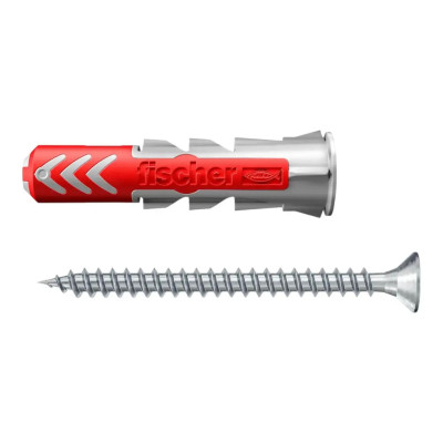 Fischer universalus dvikomponentis kaištis DuoPower 61-535458 5 x 25 S su varžtu 50 vnt.