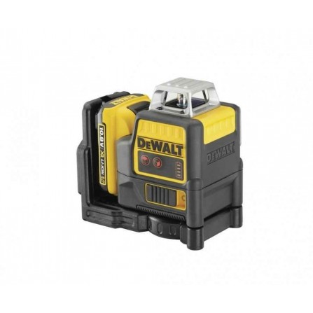 Dewalt akumuliatorinio raudono lazerinio nivelyro rinkinys DCE0811D1, 12 V, 1 x 2 Ah, įkroviklis + lagaminas
