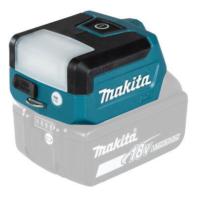 Makita akumuliatorinis darbinis šviestuvas DML817, be akumuliatoriaus ir įkroviklio