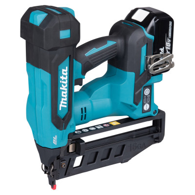Makita akumuliatorinė viniakalė DBN601RTJ – 2× akumuliatorius, MAKPAC