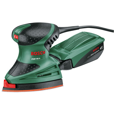 Bosch elektrinis trikampis šlifuoklis PSM 160 A (kartoninė pakuotė)