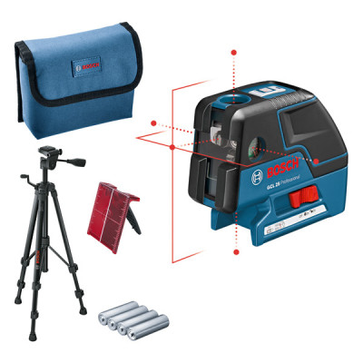 Bosch lazerinis nivelyras GCL 25 (sisteminė dėžė)