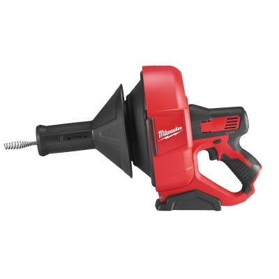 Akumuliatorinis kanalizacijos vamzdžių valymo prietaisas su 6 mm valymo spyruokle Milwaukee M12 BDC8-0C, 12 V