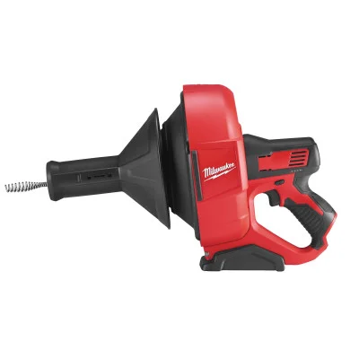 Akumuliatorinis kanalizacijos vamzdžių valymo prietaisas su 6 mm valymo spyruokle Milwaukee M12 BDC6-0C, 12 V