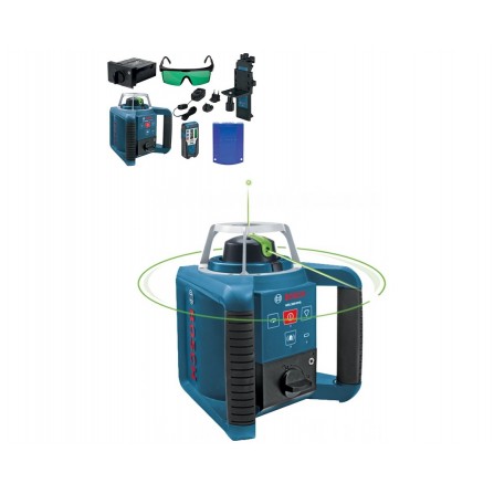 Rotacinis lazeris Bosch GRL 300 HVG, lagaminas + priedai